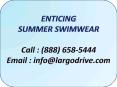 Enticing Summer Swimwear PowerPoint PPT Presentation
