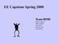 EE Capstone Spring 2008 PowerPoint PPT Presentation