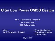Ultra Low Power CMOS Design