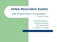 Airline Reservation System