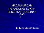 MACAM-MACAM PERANGKAT LUNAK BESERTA FUNGSINYA