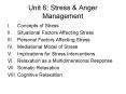 Unit 6: Stress PowerPoint PPT Presentation