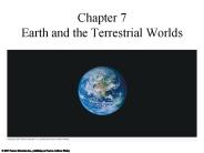 Chapter 7 Earth and the Terrestrial Worlds