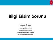 Bilgi Erisim Sorunu