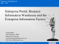 Enterprise Portal, Business Information Warehouse and the Extraprise Information Factory PowerPoint PPT Presentation