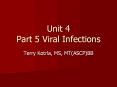 Unit 4 Part 5 Viral Infections PowerPoint PPT Presentation
