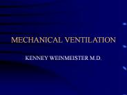 MECHANICAL VENTILATION