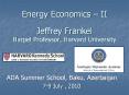 Energy Economics – II Jeffrey Frankel Harpel Professor, Harvard University PowerPoint PPT Presentation