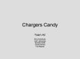 Chargers Candy PowerPoint PPT Presentation