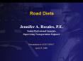 Road Diets PowerPoint PPT Presentation