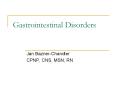Gastrointestinal Disorders PowerPoint PPT Presentation