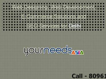 Web Designing Company in Delhi | Website Development | India | SEO Services