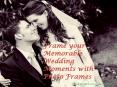 Frame your memorable wedding moments with photo frames PowerPoint PPT Presentation