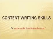 Content writing tips and skills for content writer