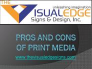Pros and Cons of Print Media