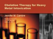 Chelation Therapy for Heavy Metal Intoxication