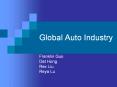 Global Auto Industry PowerPoint PPT Presentation