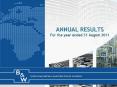 ANNUAL RESULTS For the year ended 31 August 2011 PowerPoint PPT Presentation