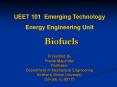 Biofuels PowerPoint PPT Presentation