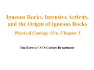 Powerpoint Presentation Physical Geology, 10/e