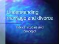 Understanding marriage and divorce PowerPoint PPT Presentation