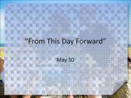 From This Day Forward