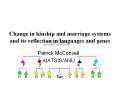 Change in kinship and marriage systems and its reflection in languages and genes PowerPoint PPT Presentation