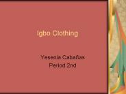 Igbo Clothing