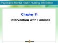 Intervention with Families PowerPoint PPT Presentation