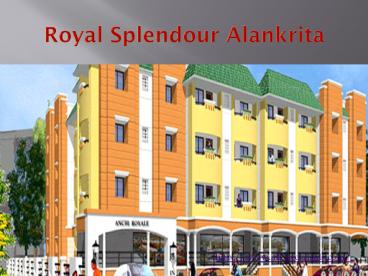 Royal Splendour Alankrita Chennai
