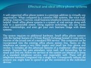 office phone system