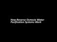 How Reverse Osmosis Water Purification Systems Work PowerPoint PPT Presentation