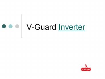 V-Guard Inverter