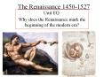 The Renaissance 1450-1527 PowerPoint PPT Presentation