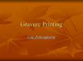 Gravure Printing PowerPoint PPT Presentation