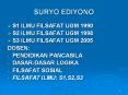 SURYO EDIYONO PowerPoint PPT Presentation
