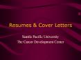 Resumes & Cover Letters PowerPoint PPT Presentation