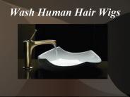 Human hair wigs