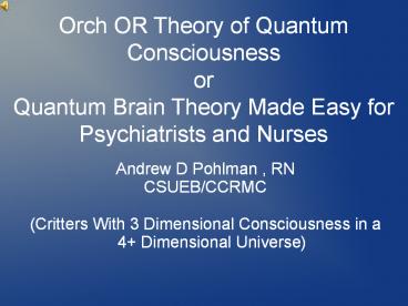 Andrew D Pohlman , RN