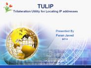TULIP Trilateration Utility for Locating IP addresses