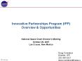 Innovative Partnerships Program (IPP) Overview & Opportunities PowerPoint PPT Presentation