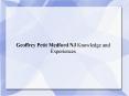 Geoffrey Petit Medford Nj PowerPoint PPT Presentation
