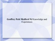 Geoffrey Petit Medford Nj