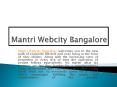 Mantri Webcity Hennur road proffers swimming pool with a toddler's pool PowerPoint PPT Presentation