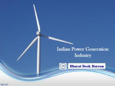 Indian Power Generation Industry