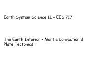 Earth System Science II – EES 717