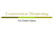 Construction Monitoring