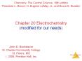 Chapter 20 Electrochemistry (modified for our needs) PowerPoint PPT Presentation