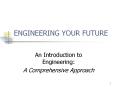 ENGINEERING YOUR FUTURE