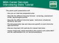 MBA Career Services Interviewing Skills Tutorial This power PowerPoint PPT Presentation